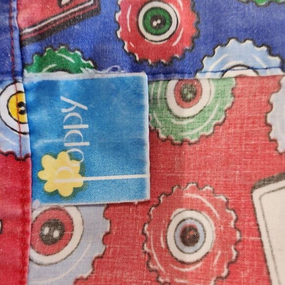 Vintage Red Flat Sheet Construction Signs Wheels Trucks Crafting Cutter - Picture 2 of 5